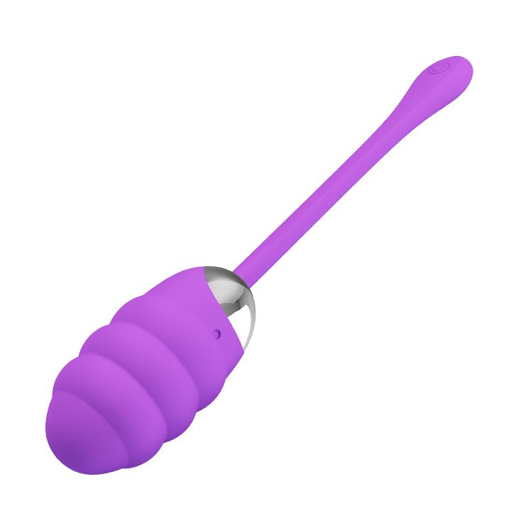 Фиолетовое перезаряжаемое виброяйцо Franklin