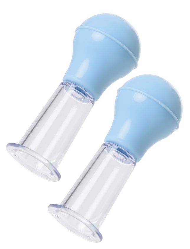 Набор для стимуляции сосков Nipple Pump Set - Size M (прозрачный)