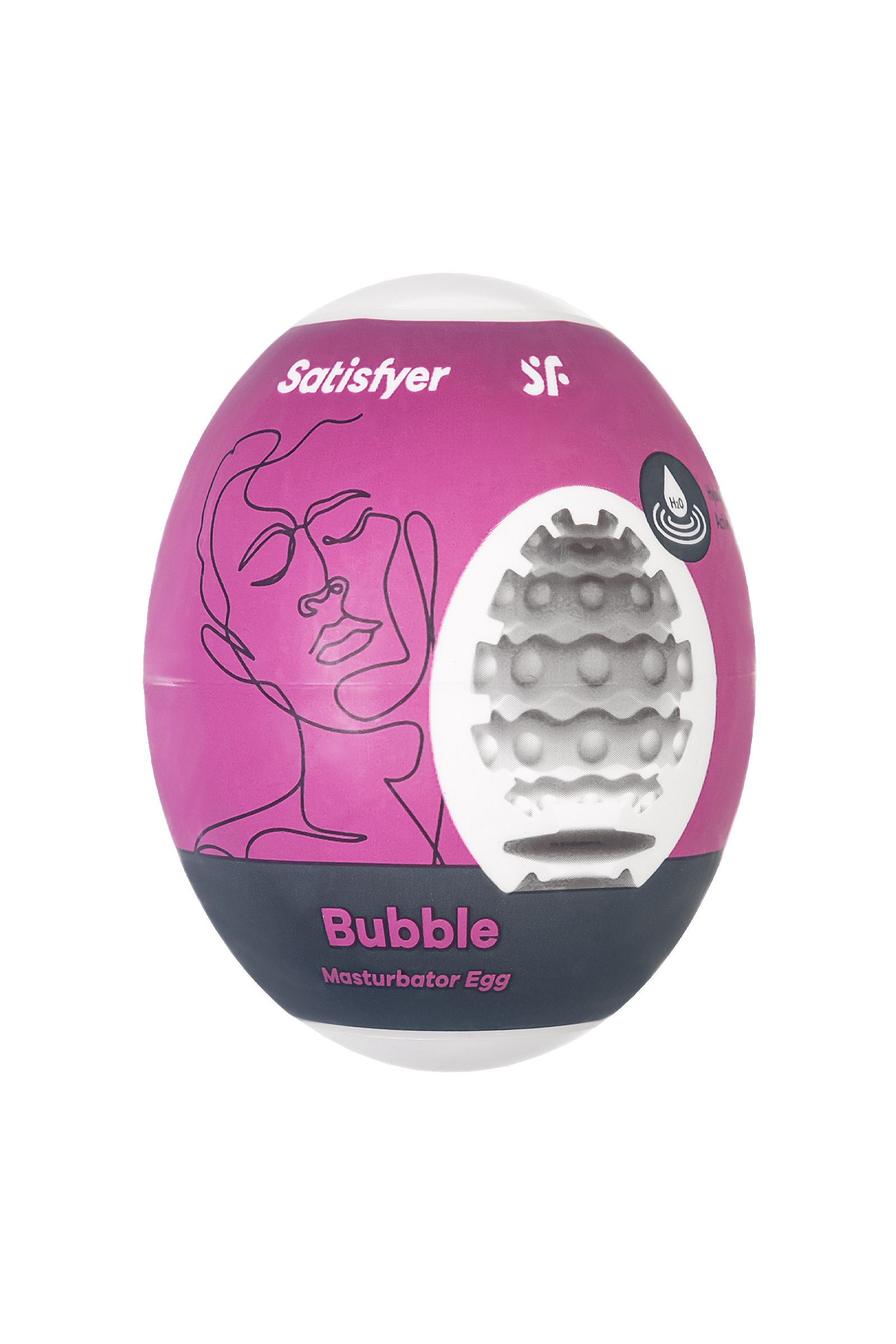 Мастурбатор-яйцо Satisfyer Bubble Mini Masturbator (белый)