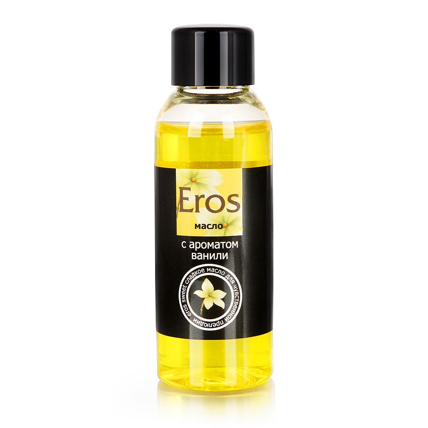 Массажное масло Eros sweet с ароматом ванили - 50 мл. (цвет не указан)