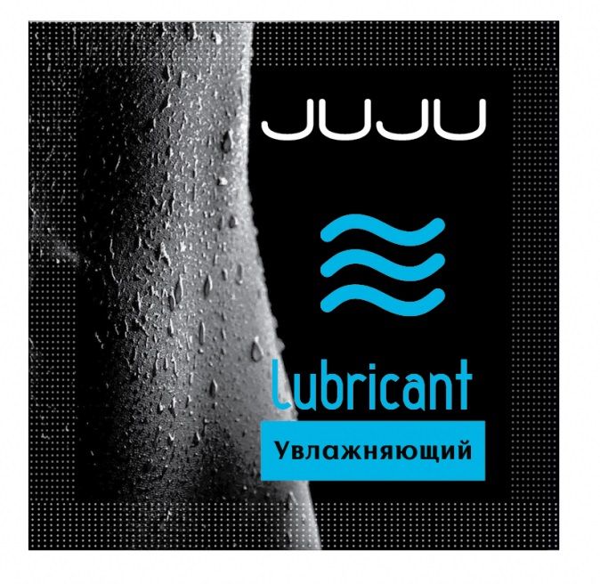 Увлажняющий лубрикант на водной основе JUJU - 3 мл. (цвет не указан)