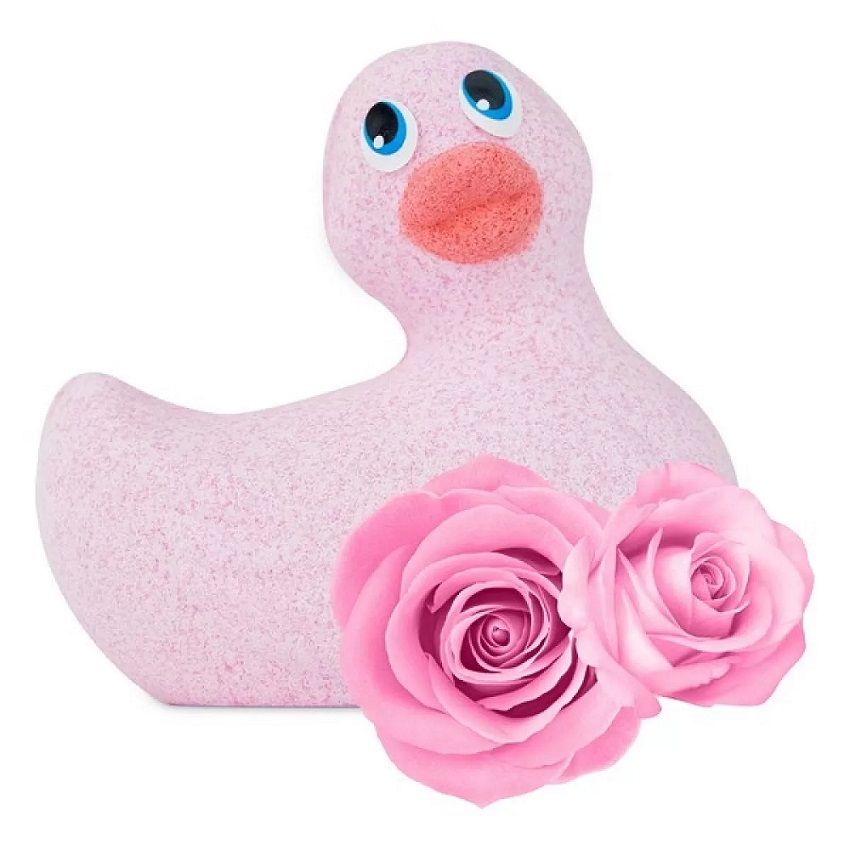 Бомба для ванны I Rub My Duckie Rose с ароматом розы (розовый)