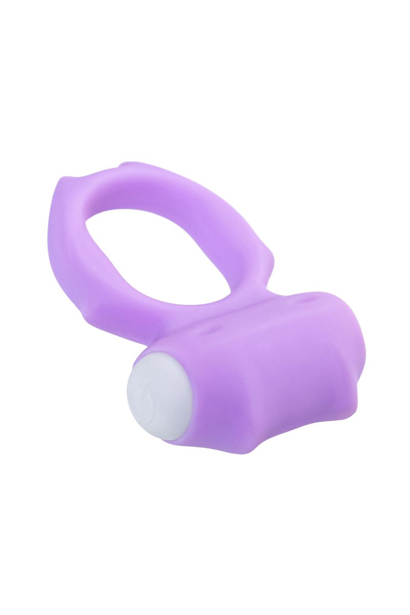 Фиолетовое виброкольцо на пенис Zort