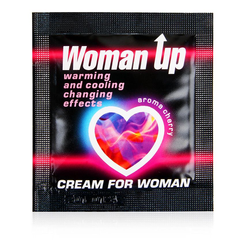 Возбуждающий крем для женщин с ароматом вишни Woman Up - 1,5 гр. (цвет не указан)