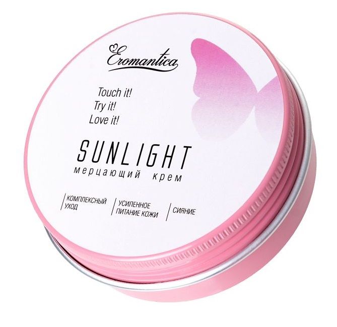 Мерцающий крем Eromantica Sunlight - 60 гр. (цвет не указан)