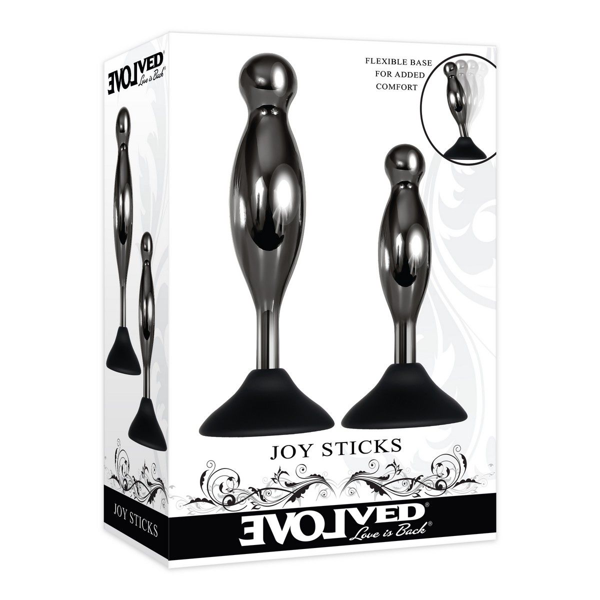 Набор из 2 подвижных анальных стимуляторов Joy Sticks