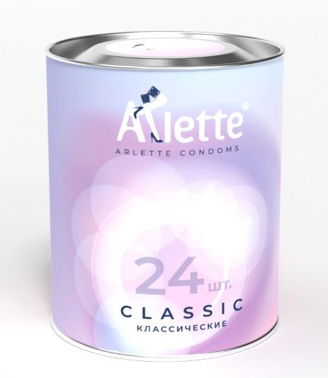 Классические презервативы Arlette Classic - 24 шт. (цвет не указан)