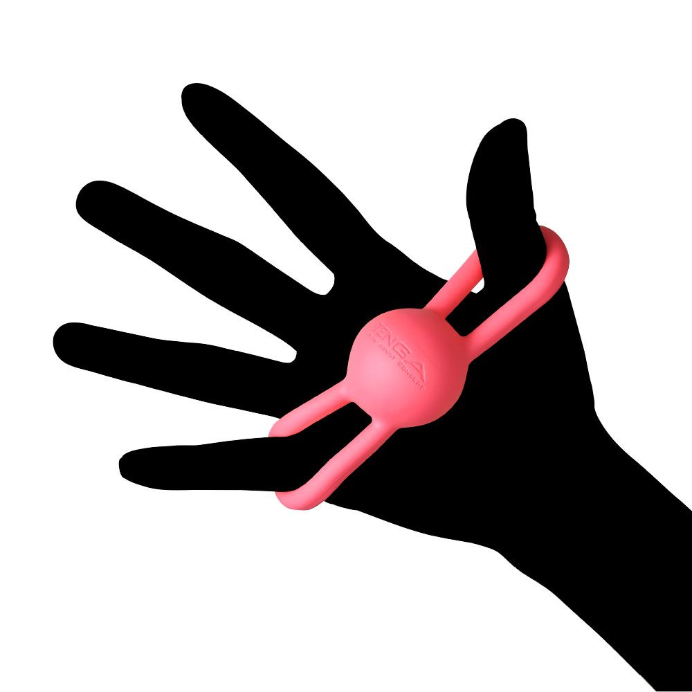 Розовый вибростимулятор VI-BO HAND BALL