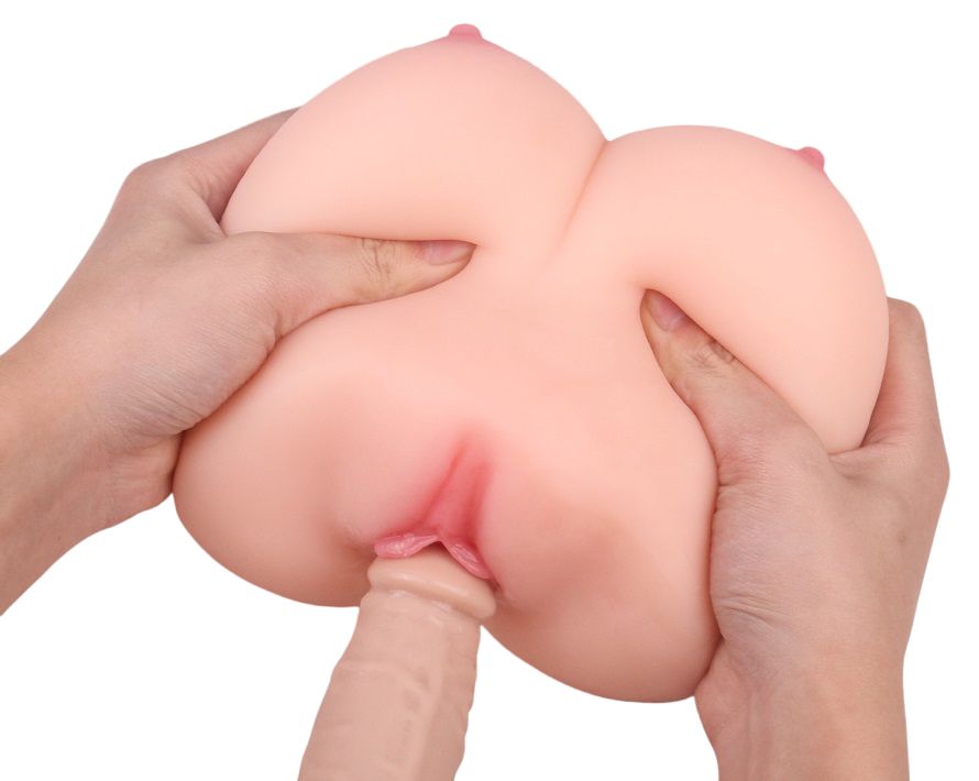 Оригинальный мастурбатор - вагина, анус и бюст