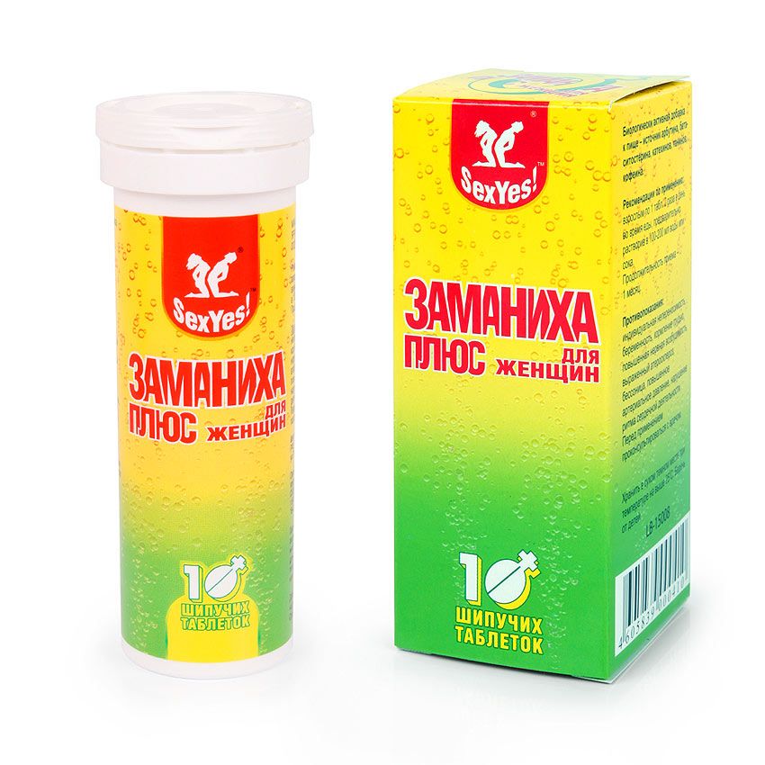 БАД для женщин  Заманиха плюс  - 10 таблеток (4 гр.) (цвет не указан)