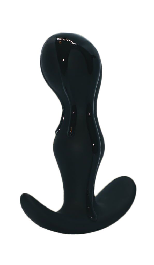 Черный анальный стимулятор Classy - 11,5 см. (черный)