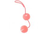 Вагинальные мягкие шарики MARBILIZED DUO BALLS PINK #4543