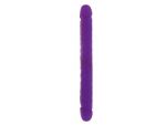 Двойной фиолетовый фаллоимитатор DOUBLE DONG LAVENDER - 30 см. #6115