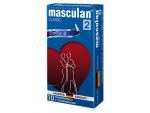 Презервативы Masculan Classic 2 Dotty с пупырышками - 10 шт. #10398