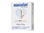 Ультратонкие презервативы Masculan Ultra 2 Fine с обильной смазкой - 3 шт. #10403