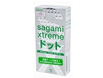 Презервативы Sagami Xtreme Type-E с точками - 10 шт. #12403