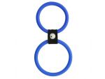 Синее двойное эрекционное кольцо Dual Rings Blue #16346