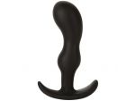 Черная анальная пробка для ношения Mood Naughty 2 4.5" Silicone - 11,4 см. #16487