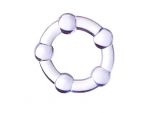 Фиолетовое эрекционное кольцо A-Toys #101183