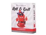 Стимулирующий презерватив-насадка Roll & Ball Strawberry #102426