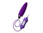 Фиолетовое узенькое виброяйцо с пультом управления A-Toys Cony, работающее от USB #104523