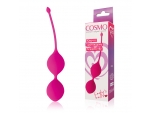 Ярко-розовые вагинальные шарики Cosmo #105918