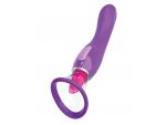 Фиолетовый вакуумный клиторальный стимулятор Her Ultimate Pleasure #107616