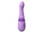 Фиолетовый вибростимулятор Her Personal Sex Machine - 21,3 см. #107617