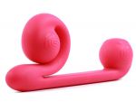 Уникальный розовый вибромассажер-улитка для двойной стимуляции Snail Vibe #118266