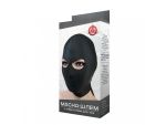 Чёрная маска-шлем с отверстием для глаз #128572
