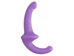 Фиолетовый безремневой страпон Silicone Strapless Strapon #141040