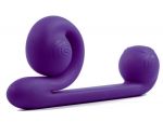 Уникальный фиолетовый вибромассажер-улитка для двойной стимуляции Snail Vibe #141520