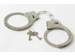 Серебристые наручники с ключиками #153013