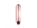 Золотистая вибропуля Rosy Gold Bullet Vibrator - 7,5 см. #154613