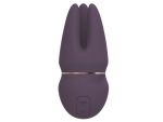 Фиолетовый клиторальный стимулятор SAGA #167944