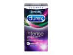 Рельефные презервативы со стимулирующей смазкой Durex Intense Orgasmic - 12 шт. #176544