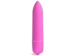 Розовая вибропуля X-Basic Long Bullet 10 speeds - 9 см. #177788