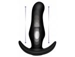 Черная анальная вибропробка Kinetic Thumping 7X Prostate Anal Plug - 13,3 см. #182801