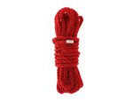 Красная веревка для шибари DELUXE BONDAGE ROPE - 5 м. #185426