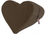 Кофейная подушка для любви Liberator Retail Heart Wedge #188437