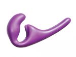 Фиолетовый безремневой страпон Seduction - 20,5 см. #190072