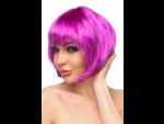 Фиолетовый парик "Кику" #191178