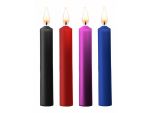 Набор из 4 разноцветных восковых свечей Teasing Wax Candle #196000