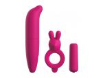 Только что продано Ярко-розовый вибронабор для пар Couples Vibrating Starter Kit от компании Pipedream за 3451.00 рублей