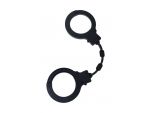 Черные силиконовые наручники "Штучки-дрючки" #196322