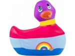 Вибратор-уточка I Rub My Duckie 2.0 Colors с разноцветными полосками #198435