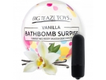 Бомбочка для ванны Bath Bomb Surprise Vanilla + вибропуля #198449