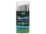 Жидкий интимный гель с эффектом вибрации Vibration! Gin & Tonic - 15 мл. #199077
