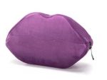 Фиолетовая микрофибровая подушка для любви Kiss Wedge #199627