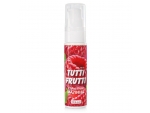 Гель-смазка Tutti-frutti с малиновым вкусом - 30 гр. #24743